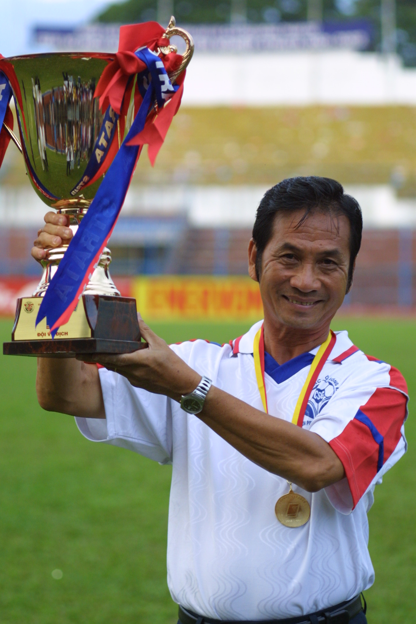 Phạm Huỳnh Tam Lang được biết là một cố cầu thủ bóng đá của ĐTQG Việt Nam